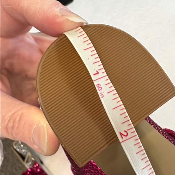 Betsey Johnson Fuchsia Sequin Ankle Boots - Picture 15 of 15